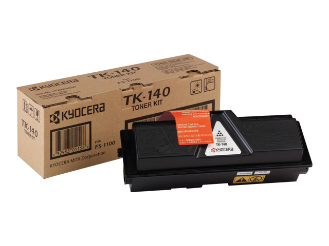 Kyocera TK 140 - Black - original - toner cartridge - for FS-1100, 1100N, 1100TN/KL3