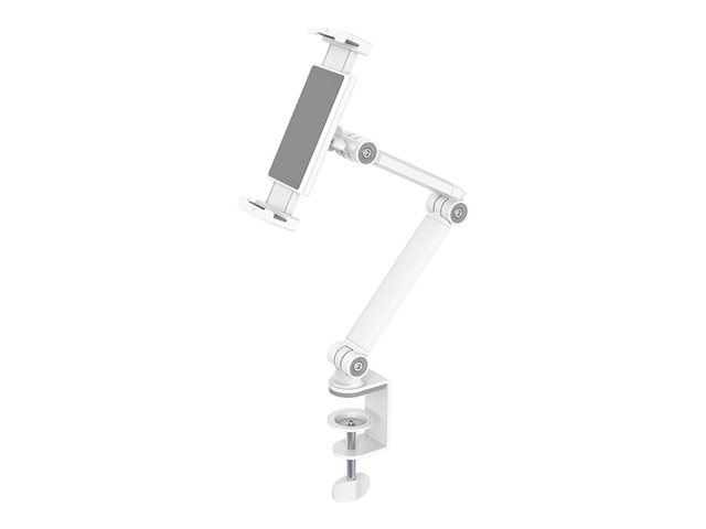 Neomounts ds15-545wh1 - Mounting kit (desk mount) - full-motion adjustable arm - for tablet - steel - white - screen size: 4.7\"-12.9\" - clamp mountable