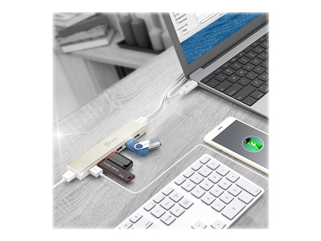 USB-C 7- Port Hub - EU/UK