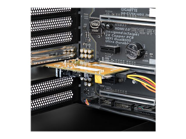 StarTech.com 1 Port 2.5Gbps PoE Network Card, PCIe Ethernet Card w/RJ45 Port, 30W 802.3at PoE NIC for Desktops/Servers, Network PoE LAN Adapter w/Low-Profile Bracket Included - NBASE-T, Windows/Linux Support (ST1000PEXPSE) - Network adapter - PCIe 2.1 low profile - 2.5GBase-T (PoE+) x 1