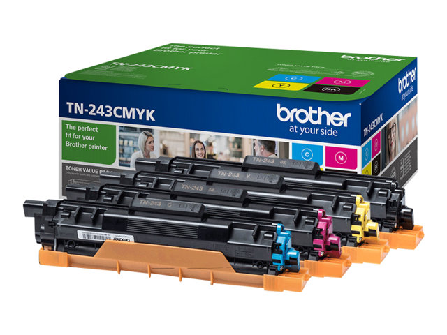 4-pack - black, yellow, cyan, magenta - original - toner cartridge - for Brother MFC-L3750CDW