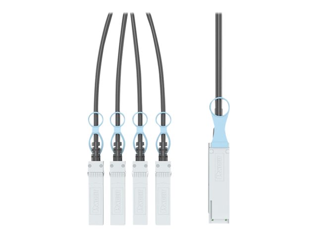 QSFP28 to SFP28 Breakout Copper Cable As