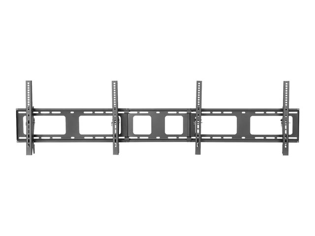Neomounts NS-WMB200 - Bracket - for 2 LCD displays - black - screen size: 40\"-52\" - wall-mountable