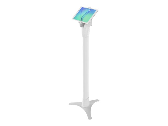 Compulocks iPad Air M2 & M3 13\", Apex Enclosure Rolling Cart - Rise Freedom Extended White - Mounting kit (enclosure, cart stand) - for tablet - extended - lockable - medical - high-grade aluminium - white - screen size: 13\" - for Apple 13-inch iPad