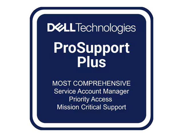 Dell Upgrade from 3Y Next Business Day to 5Y ProSupport Plus 4H Mission Critical - Extended service agreement - parts and labour (for servers) - 5 years - on-site - 24x7 - response time: 4 h - for PowerEdge T360