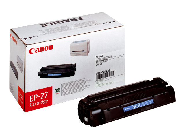Canon EP-27 - Black - original - toner cartridge - for i-SENSYS MF3220, MF3228, LaserBase MF3110, MF3228, MF3240, MF5730, MF5750