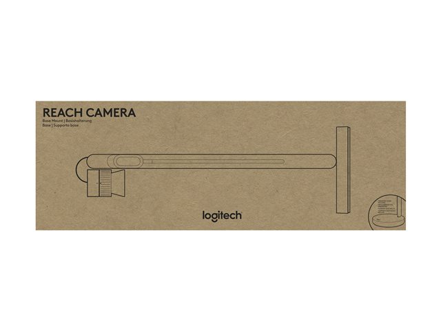 Logitech Reach - Live streaming camera - colour - 1920 x 1080 - 1080p - audio - USB-C - MJPEG
