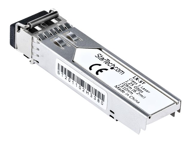 StarTech.com Arista Networks SFP-1G-SX Compatible SFP Module, 1000BASE-SX, 1GbE Multimode Fiber MMF Optic Transceiver, 1GE Gigabit Ethernet SFP, LC Connector, 550m, 850nm, DDM, Mini GBIC - Lifetime Warranty (AR-SFP-1G-SX-ST) - SFP+ transceiver module (equivalent to: Arista Networks SFP-1G-SX) - GigE - 1000Base-SX - LC multi-mode - up to 550 m - 850 nm