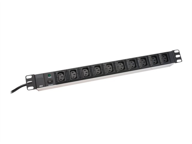 DIGITUS ALU IEC C13 OULET STRIP 10 OUTLETS .