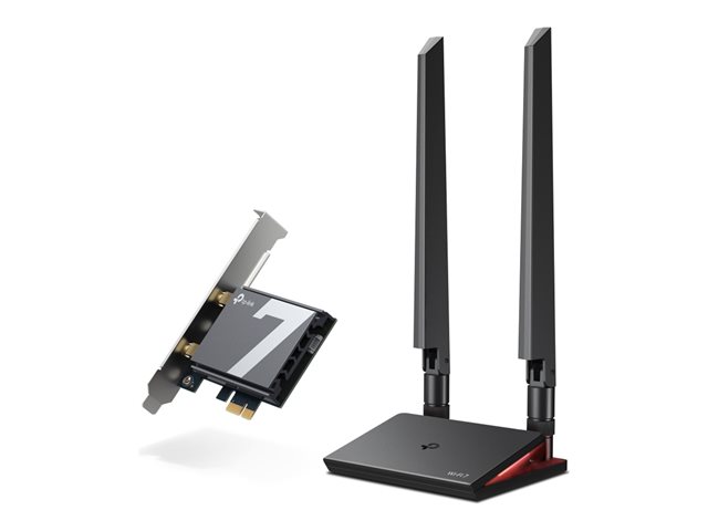 TP-Link Archer TBE550E V1 - Network adapter - PCIe - Wi-Fi 6E, Bluetooth, Wi-Fi 7