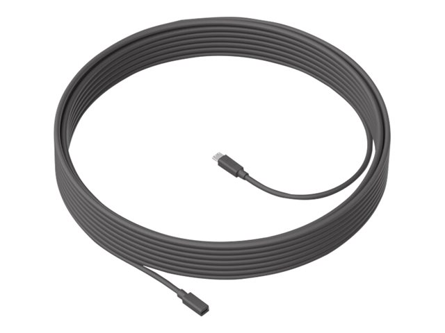 Logitech MeetUp - Microphone extension cable - 10 m - for Logitech EXPANSION MIC FOR MEETUP