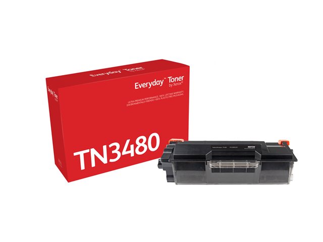 Everyday - Black - compatible - toner cartridge (alternative for: Brother TN3480) - for Brother HL-L5000, L5100, L5200, L6200, L6300, L6450, MFC-L5700, L6800, L6900, L6950, L6970
