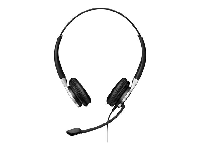 EPOS IMPACT SC 660 - Headset - on-ear - wired - Easy Disconnect - black with silver