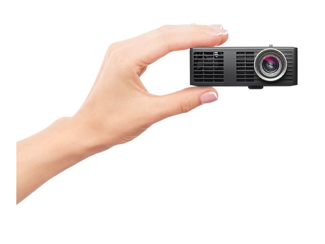 Optoma ML750i - DLP projector - LED - 3D - 700 lumens - WXGA (1280 x 800) - 16:10 - 720p - white, grey