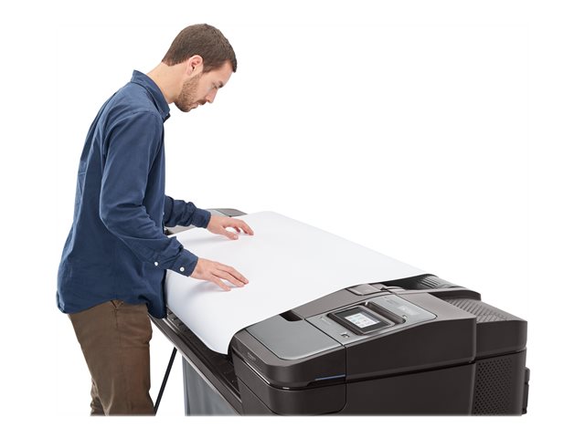 HP DesignJet Z9+ PostScript - 44\" large-format printer - colour - ink-jet - Roll (111.8 cm) - 2400 x 1200 dpi - up to 1.2 min/page (mono) / up to 1.2 min/page (colour) - Gigabit LAN, USB host - cutter