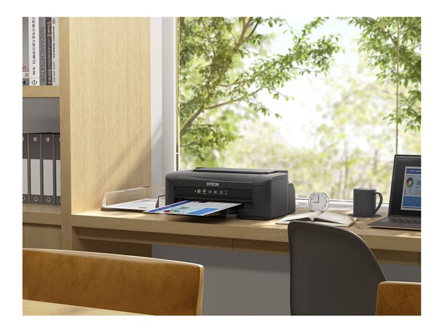 Epson WorkForce WF-2110W - Printer - colour - ink-jet - A4/Legal - 5760 x 1440 dpi - up to 9 ppm (mono) / up to 4.7 ppm (colour) - capacity: 100 sheets - USB 2.0, LAN, Wi-Fi(n)