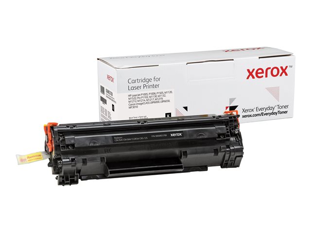 Everyday - Black - compatible - toner cartridge (alternative for: Canon CRG-125, HP CB435A, HP CB436A, HP CE285A) - for Canon imageCLASS LBP6030, HP LaserJet Pro M1132, M1212, M1217, P1102, P1109