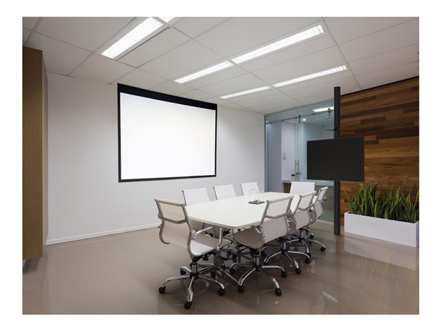 VISION VFM-POST Multiple Display Column - LIFETIME WARRANTY - Floor to ceiling pole - Fixes to ceiling or wall - Square aluminium profile - Multiple displays to be fixed on any side - For meeting rooms where a display wall mount can't be fixed to the