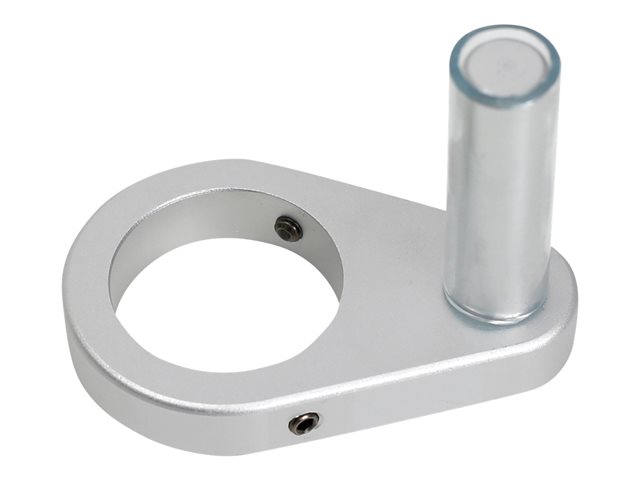 Ergotron LX One-Stop Rotational Control Kit - Mounting component (wrench, screws, collar, stop post) - anodized silver - pole mount