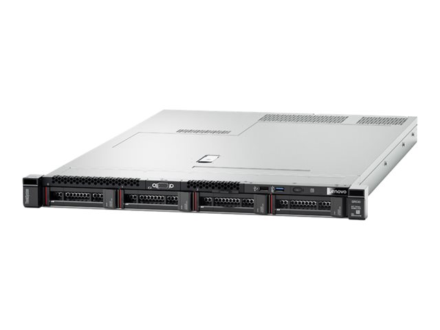 Lenovo ThinkSystem SR530 7X08 - Server - rack-mountable - 1U - 2-way - 1 x Xeon Silver 4210 / up to 3.2 GHz - RAM 16 GB - SAS - hot-swap 3.5\" bay(s) - no HDD - Matrox G200 - Gigabit Ethernet - no OS - monitor: none