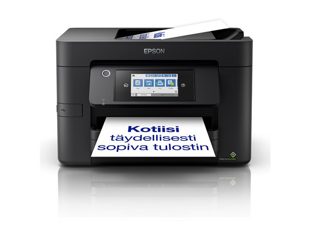 Epson WorkForce Pro WF-4820DWF - Multifunction printer - colour - ink-jet - A4 (210 x 297 mm) (original) - A4/Legal (media) - up to 25 ppm (printing) - 250 sheets - 33.6 Kbps - USB 2.0, LAN, Wi-Fi(n), USB host