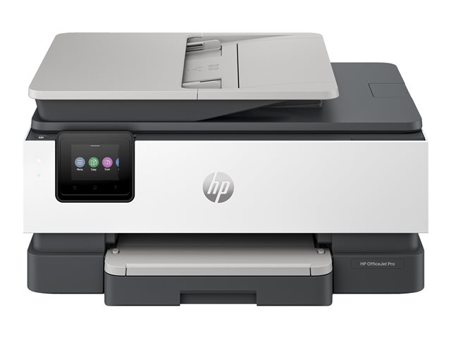 HP Officejet Pro 8122e All-in-One - Multifunction printer - colour - ink-jet - Legal (216 x 356 mm) (original) - A4/Legal (media) - up to 12 ppm (copying) - up to 20 ppm (printing) - 225 sheets - USB 2.0, Wi-Fi(ac), Bluetooth, LAN - light cement