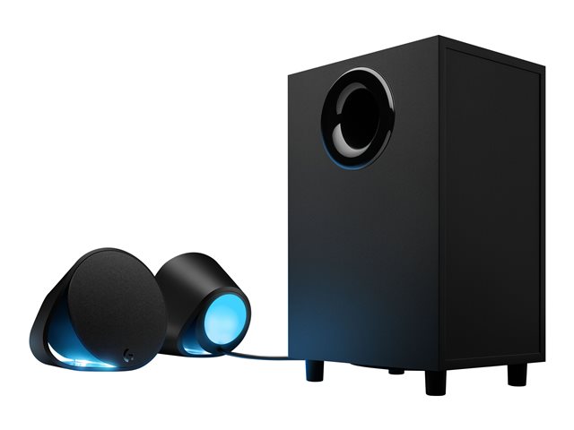 Logitech G560 - Speaker system - for PC - 2.1-channel - wireless - Bluetooth - USB - 120 Watt (Total)