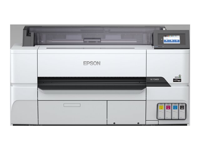 Epson SureColor SC-T3405N - No Stand - 24\" large-format printer - colour - ink-jet - Roll A1 (61.0 cm) - 2400 x 1200 dpi - Gigabit LAN, Wi-Fi(n), USB host, USB 3.0 - cutter