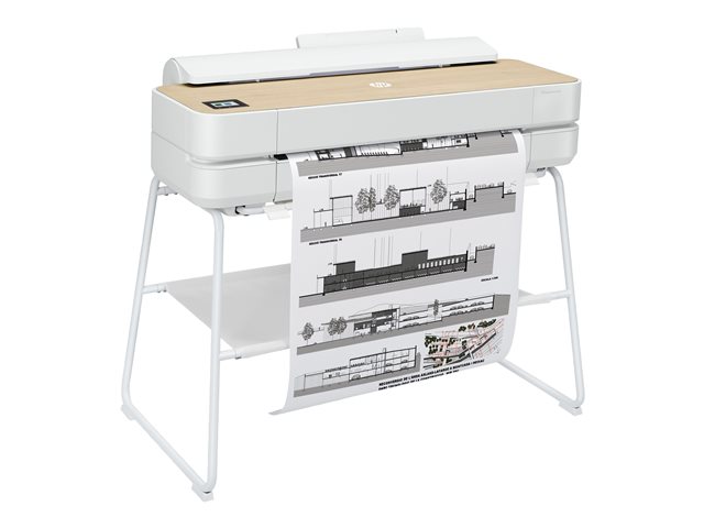HP DesignJet Studio - 24\" large-format printer - colour - ink-jet - 279 x 610 mm, Roll (61 cm x 45.7 m) - 2400 x 1200 dpi - up to 0.43 min/page (mono) / up to 0.43 min/page (colour) - USB 2.0, LAN, Wi-Fi