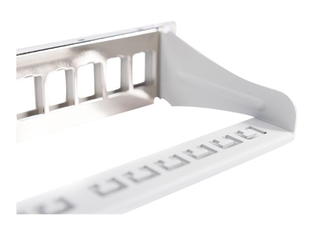 Modular Patch Panel shielded 12-Port Bla
