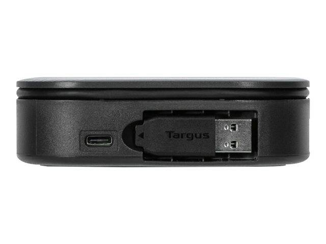 Targus USB-C Universal Dual HD Docking Station with 80W PD Pass-Thru - Docking station - USB-C 3.2 Gen 2 - 2 x HDMI - 1GbE - TAA Compliant