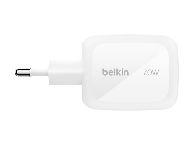 BOOSTCHARGE 70w 2C1A Wall Charger with interchangable plug tips UK, EU, US