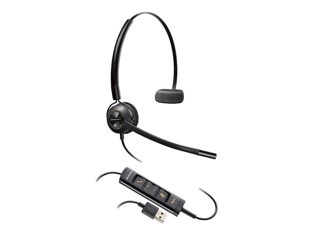 Poly EncorePro 545 USB-A Convertible Headset - Replaces Poly SKU 218277-01