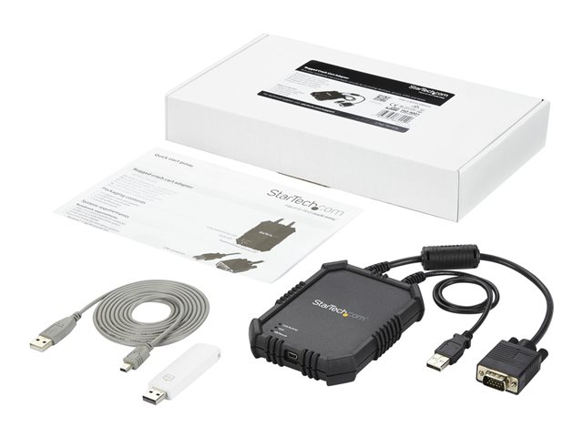 StarTech.com USB Crash Cart Adapter with File Transfer and Video Capture - Laptop to Server KVM Console - Portable & Rugged (NOTECONS02X) - KVM switch - 1 x KVM port(s) - 1 local user - desktop