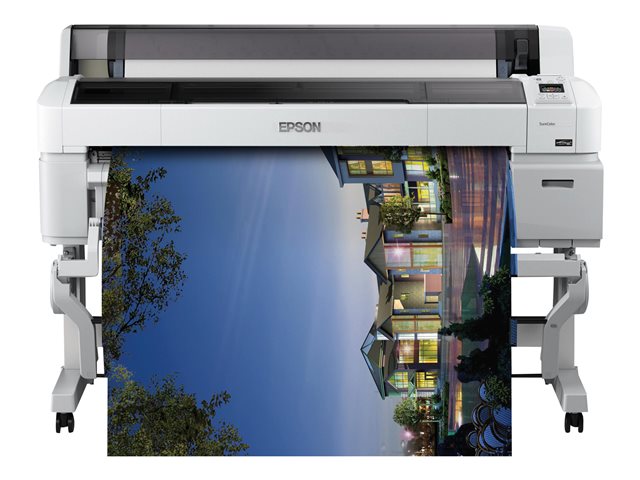 Epson SureColor SC-T7200D - 44\" large-format printer - colour - ink-jet - Roll (111.8 cm) - 2880 x 1440 dpi - up to 2.14 prints/min (mono) / up to 2.14 prints/min (colour) - USB 2.0, Gigabit LAN - cutter