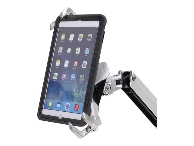 Ergotron - Mounting component (mount) - for tablet - lockable - metal, composite - screen size: 7.9\"-13\" - arm mountable - for Ergotron NX