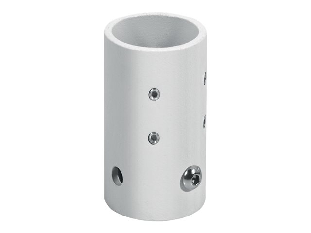 B-TECH System V BT5950 - Mounting component (38 mm pole mount adapter) - steel - white