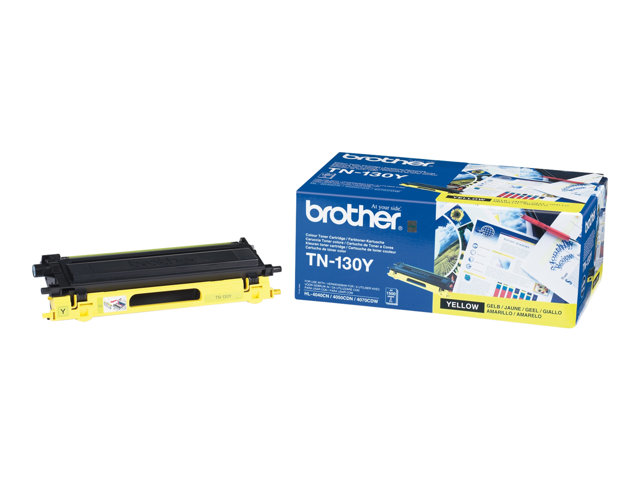Brother TN130Y - Yellow - original - toner cartridge - for Brother DCP-9040, 9042, 9045, HL-4040, 4050, 4070, MFC-9440, 9450, 9840