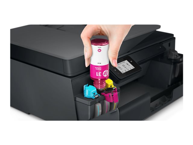 HP Smart Tank Plus 655 Wireless All-in-One - Multifunction printer - colour - ink-jet - refillable - Legal (216 x 356 mm) (original) - A4/Legal (media) - up to 10 ppm (copying) - up to 11 ppm (printing) - 100 sheets - 33.6 Kbps - USB 2.0, Wi-Fi(n), B