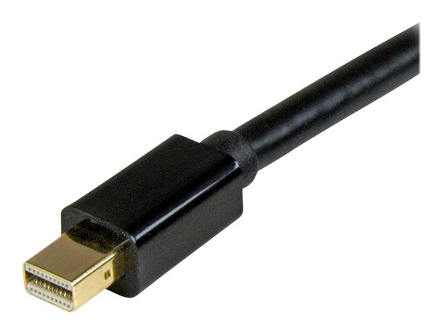 StarTech.com 6ft Mini DisplayPort to HDMI Cable - 4K 30hz Monitor Adapter Cable - mDP PC or Macbook to HDMI Display (MDP2HDMM2MB) - Adapter cable - Mini DisplayPort male to HDMI male - 2 m - black - 4K support
