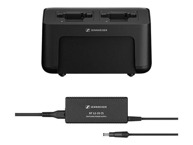 Sennheiser CHG 70N-C - Charging stand + AC power adapter - 860 mA - 2 output connectors
