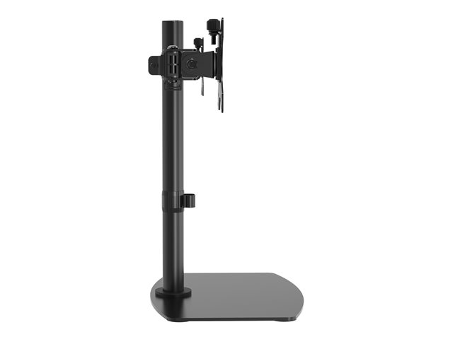 VISION Freestanding Dual Monitor Desk Stand - LIFETIME WARRANTY - fits two display 13-27\" with VESA sizes 75 x 75 or 100 x 100 - post height 452 mm / 18.3\" - max between screen centres 790 mm / 31\" - rotate - swivel and tilt - quick-release - thumbsc