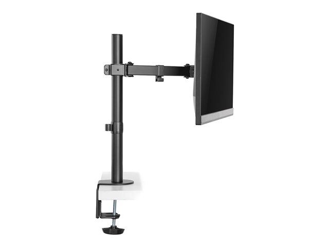 Neomounts FPMA-D540BLACK - Mounting kit (desk mount) - full-motion - for flat panel - black - screen size: 10\"-32\" - clamp mountable, grommet