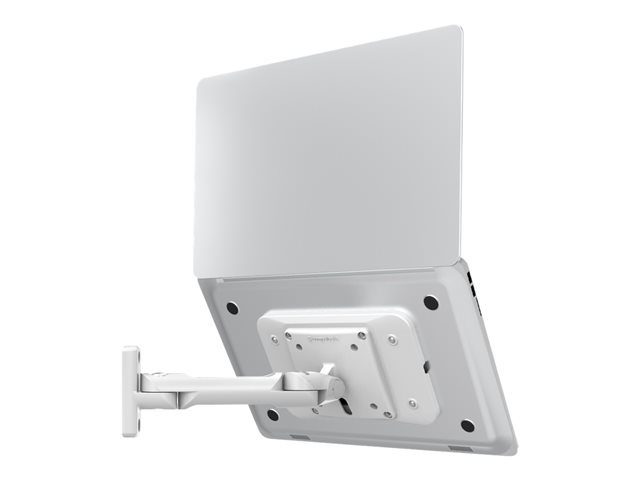 Compulocks Universal Invisible Mount Plate - Mounting component (universal mounting plate) - for notebook - white - mounting interface: 100 x 100 mm