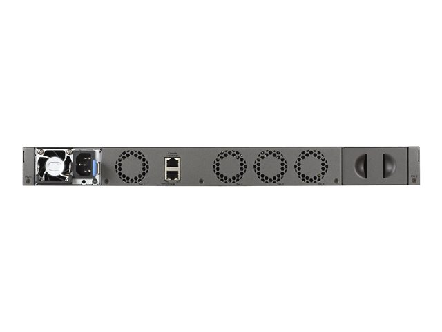 NETGEAR M4300-48X - Switch - L3 - Managed - 48 x 10 Gigabit Ethernet + 4 x shared 10 Gigabit SFP+ - front to back airflow - rack-mountable