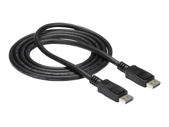StarTech.com 7m DisplayPort Cable with Latches M/M - DisplayPort cable - DisplayPort (M) to DisplayPort (M) - 7 m - latched - black