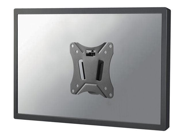 Neomounts NM-W25 - Bracket - fixed - for LCD display - black - screen size: 10\"-30\" - wall-mountable