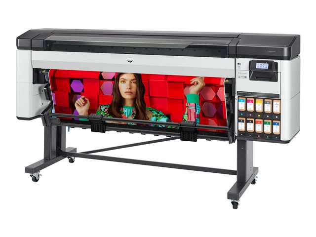HP DesignJet Z9+ Pro - 64\" large-format printer - colour - ink-jet - Roll (162.6 cm) - 2400 x 1200 dpi - up to 98 sq.m/hour (mono) / up to 98 sq.m/hour (colour) - capacity: 2 rolls - Gigabit LAN, USB host - cutter