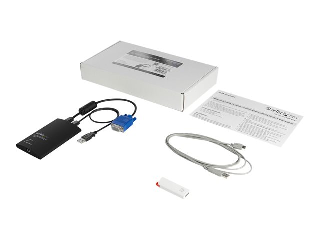 StarTech.com USB Crash Cart Adapter - File Transfer & Video - Portable Server Room Laptop to KVM Console Crash Cart (NOTECONS02) - KVM switch - 1 x KVM port(s) - 1 local user - desktop