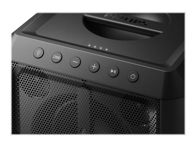 Philips TAX4207 - Party speaker - 2.1-channel - wireless - Bluetooth - 50 Watt